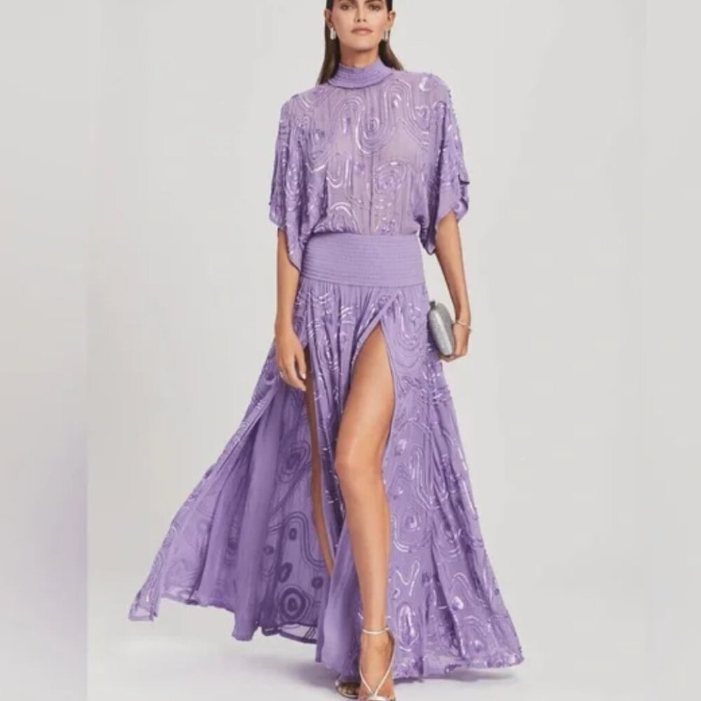 Retrofete CHLOE Dress in Lilac